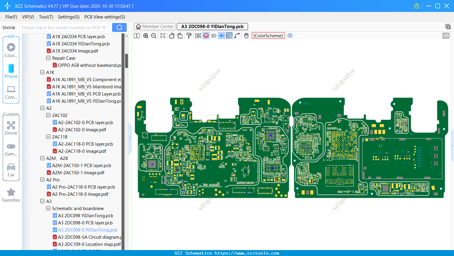 OPPO A3 2DC098-0 bitmap